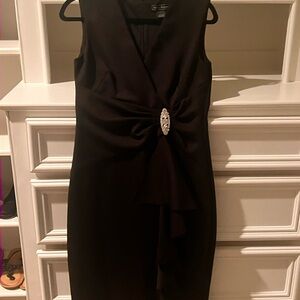 Elegant Black Sleeveless Dress